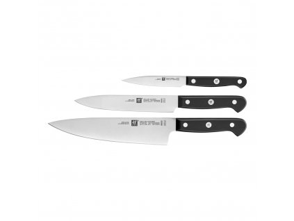 Zwilling Gourmet sada 3 nožů, kuchařský, plátkovací a špikovací nůž, 36130-003