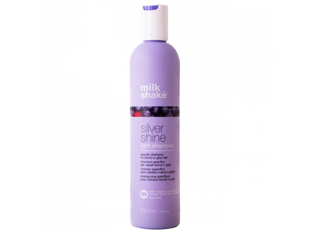 milk shake silver shine shampoo szampon do wlosow blond lub siwych 300 ml