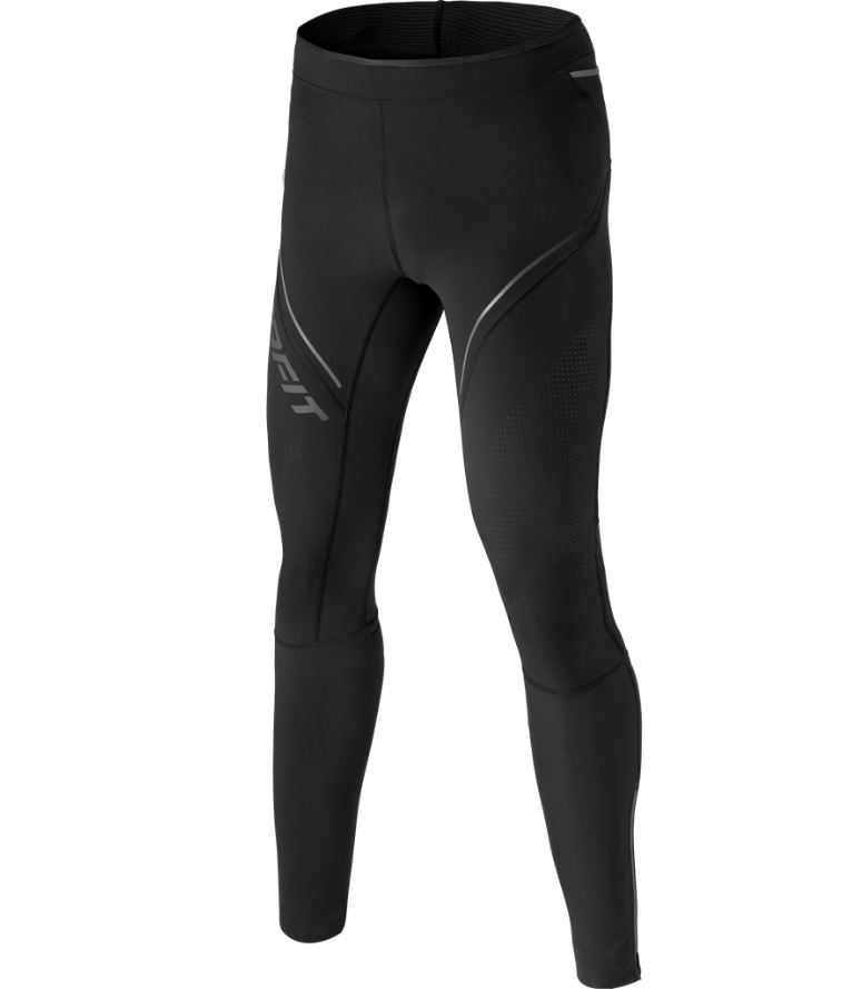 Dynafit kalhoty Winter Running M Tights black out Velikost: L