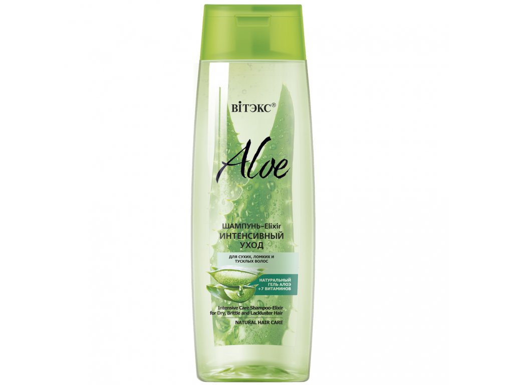 ALOE 97% Šampon elixír intenzivní péče pro suché, lámavé a matné vlasy