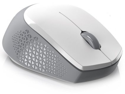 Genius NX-8000S BT, myš, bezdrôtová, 1200DPI, 3 tlačidlá, Bluetooth, USB 2,4 GHz, bielo-šedá