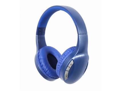 Gembird Slúchadlá BTHS-01, mikrofón, Bluetooth, modrá