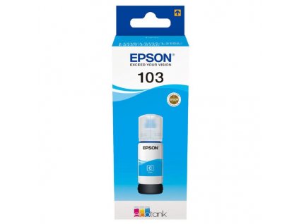 Epson originál ink C13T00S24A, 103, cyan, 65ml