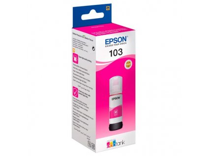 Epson originál ink C13T00S34A, 103, magenta, 65ml