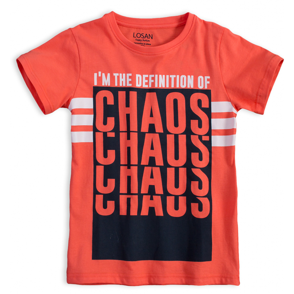Chlapecké tričko LOSAN CHAOS oranžové