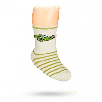 Kojenecké ponožky s obrázkem FORMULE šedé