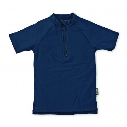 Dětské UV tričko s krátkým rukávem tmavě modré Sterntaler