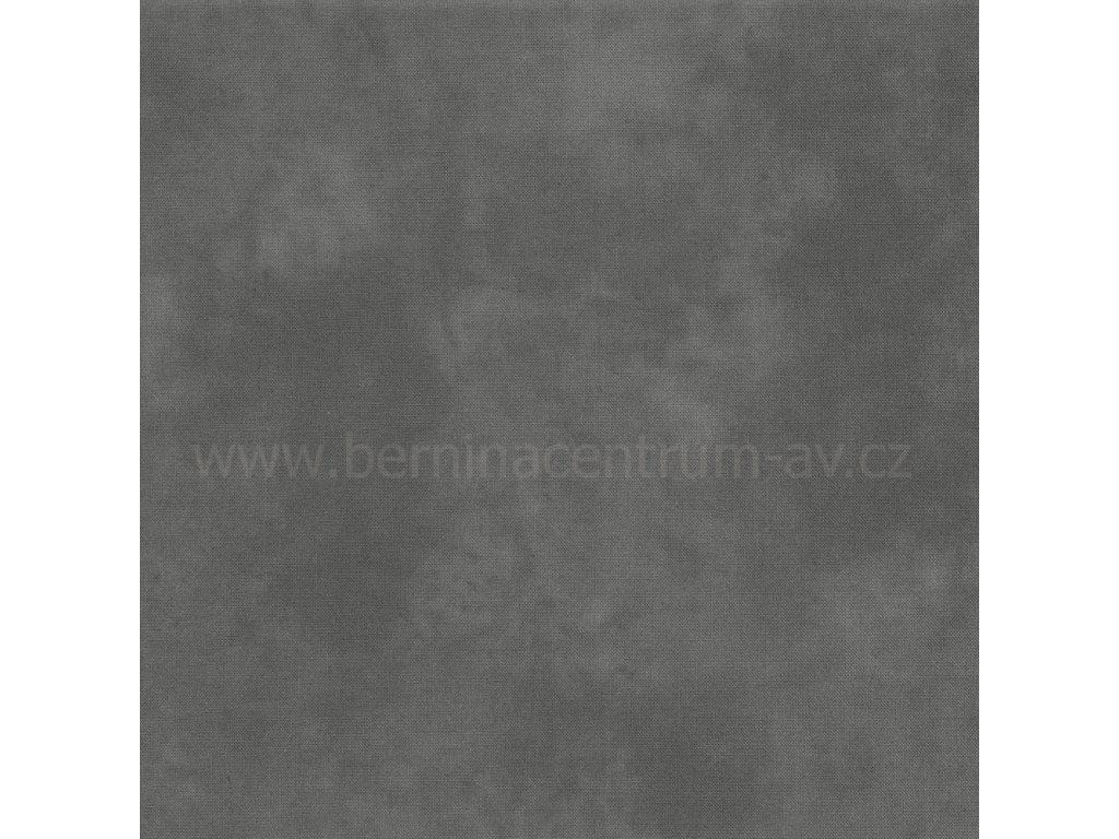 Stof 4516-906 Quilters Shadow batika šedá bavlněná látka patchwork