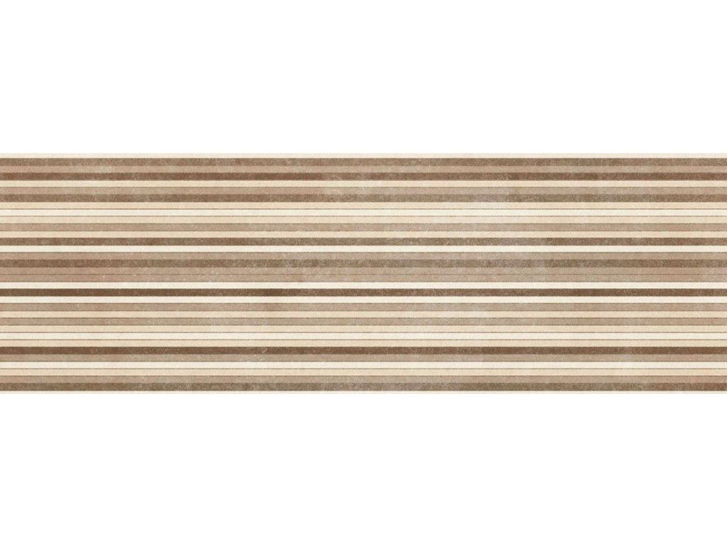 Dekor Beton stripe biege 20x60 cm