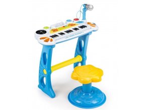 klavír pre deti modrý 3