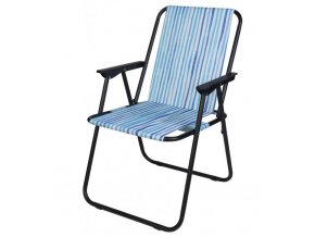 skladacia stolička modrá 1