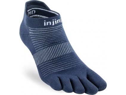 Injinji ponožky RUN no show - modré