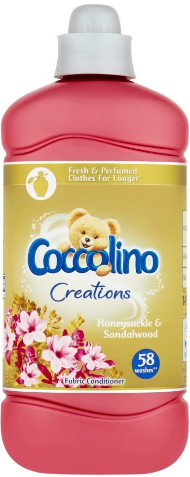 Coccolino Creations Honeysuckle & Sandalwood 1,45 l/58 dávek - aviváž