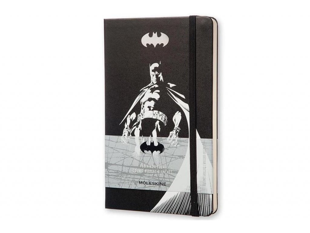 Zápisník Batman - limitovaná edice střední černá