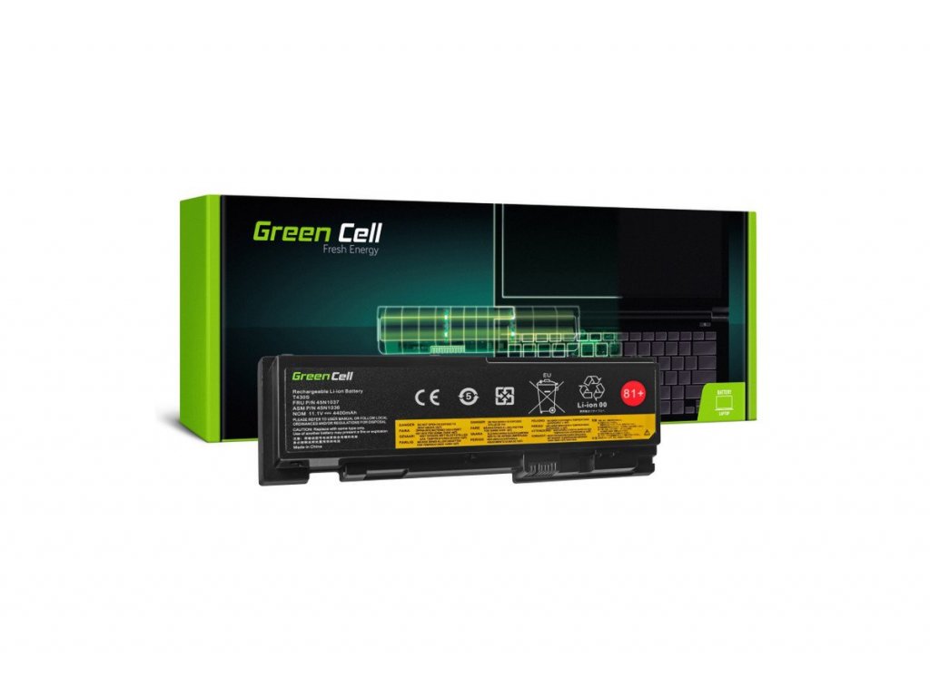 Náhradní baterie Lenovo ThinkPad T430s T430si {Green Cell]