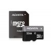 ADATA pamäťová karta MicroSDHC 32GB UHS-I Class 10 + adaptér