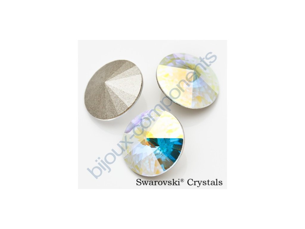 SWAROVSKI ELEMENTS kameny - Rivoli Chaton, crystal AB F, SS47 (cca 10mm)