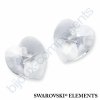 SWAROVSKI ELEMENTS přívěsek - XILION srdce, crystal, 14,4x14mm
