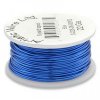 Umělecký barevný drát - stříbřitě modrý