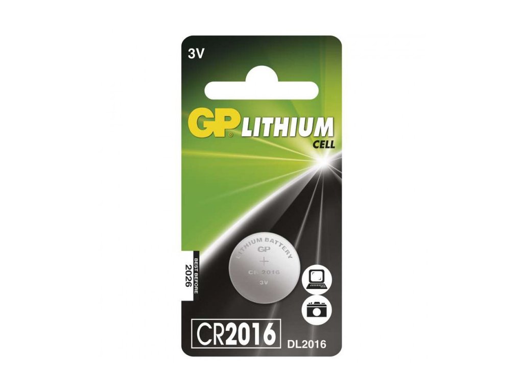 Batéria GP CR 2016 3V