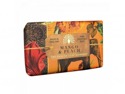 70524 english soap company tuhe mydlo mango broskev 190g