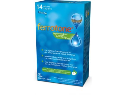 ferrotone prirodny zdroj zeleza s vitaminom c vyzivovy doplnok s obsahom zeleza