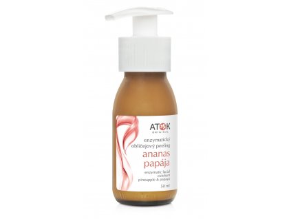 Enzymatický pleťový peeling Ananás-papája - Original ATOK