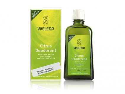 Citrusový deodorant Weleda -  náhradná náplň (Objem 200 ml)
