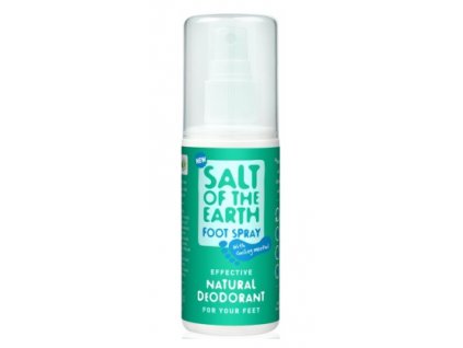 Deodorant sprej Soľ Zeme na nohy - Salt of the Earth (Obsah 100 ml)