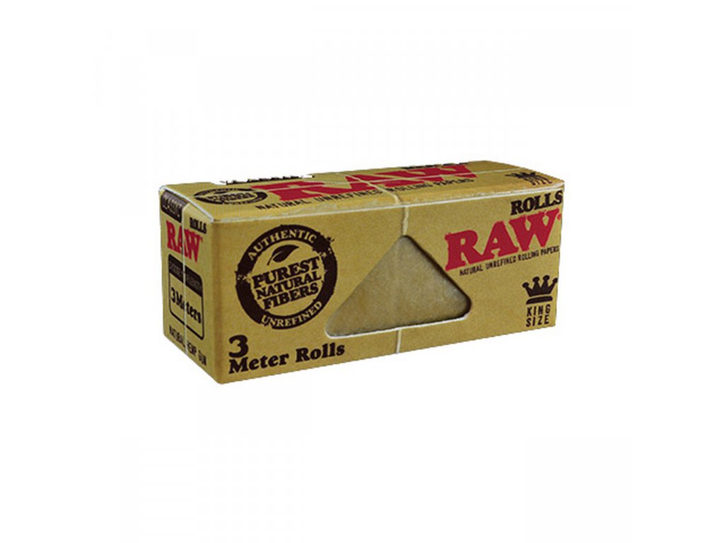 RAW Classic King Size Rolls Rolling Papers 3m