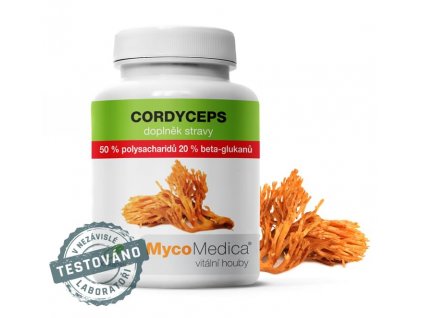 2739 cordyceps 50 polysacharidu 90 vegekaps a 500mg extraktu mycomedica