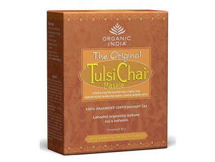 648 tulsi masala tea sypany caj bio 50g organic india