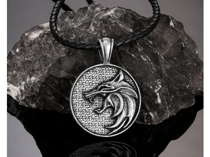 Pánský vikingský náhrdelník Vlk
