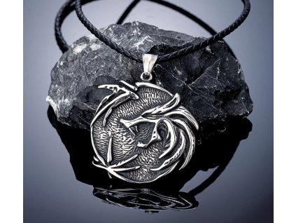 Pánský vikingský náhrdelník Vlk Fenrir