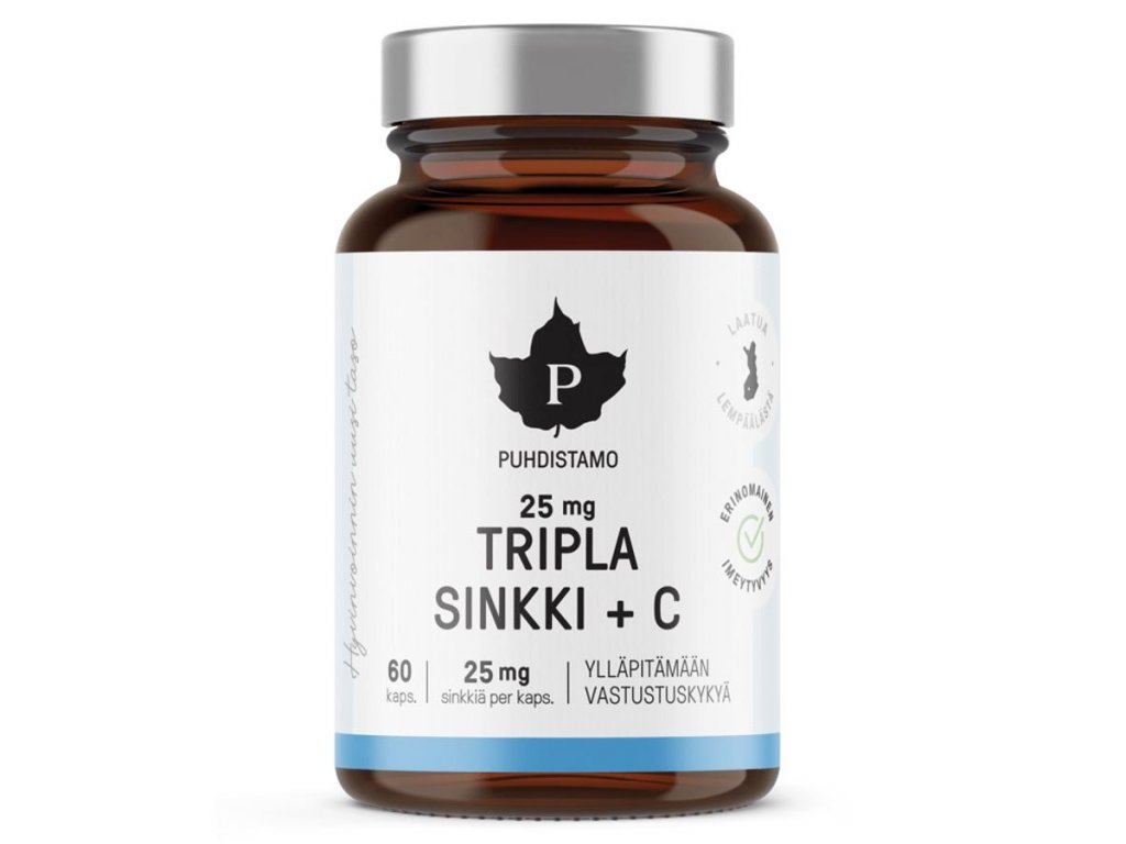 1 triple zinc vitamin c 60 kapsli