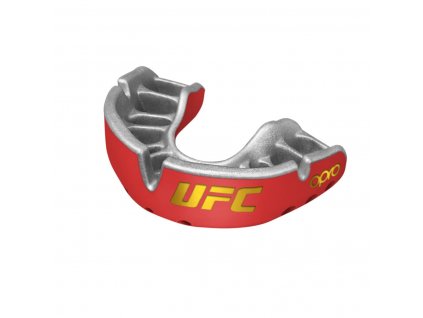 OPRO Chránič zubů Gold UFC, červená