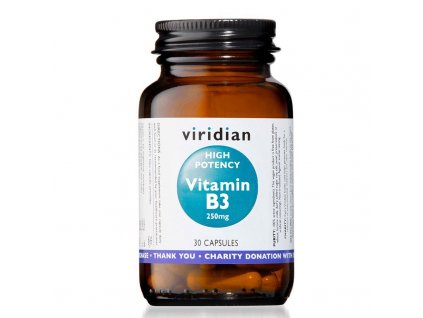 1 high potency vitamin b3 250 mg 30 kapsli
