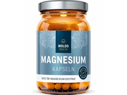 Hořčík Tri-Magnesium dicitrát, 120 kapslí