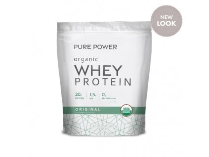 ORGANIC Pure Power Whey Protein, natural 382g