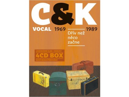 C&K VOCAL - Dřív než něco začne (1969-1989) - 4CD