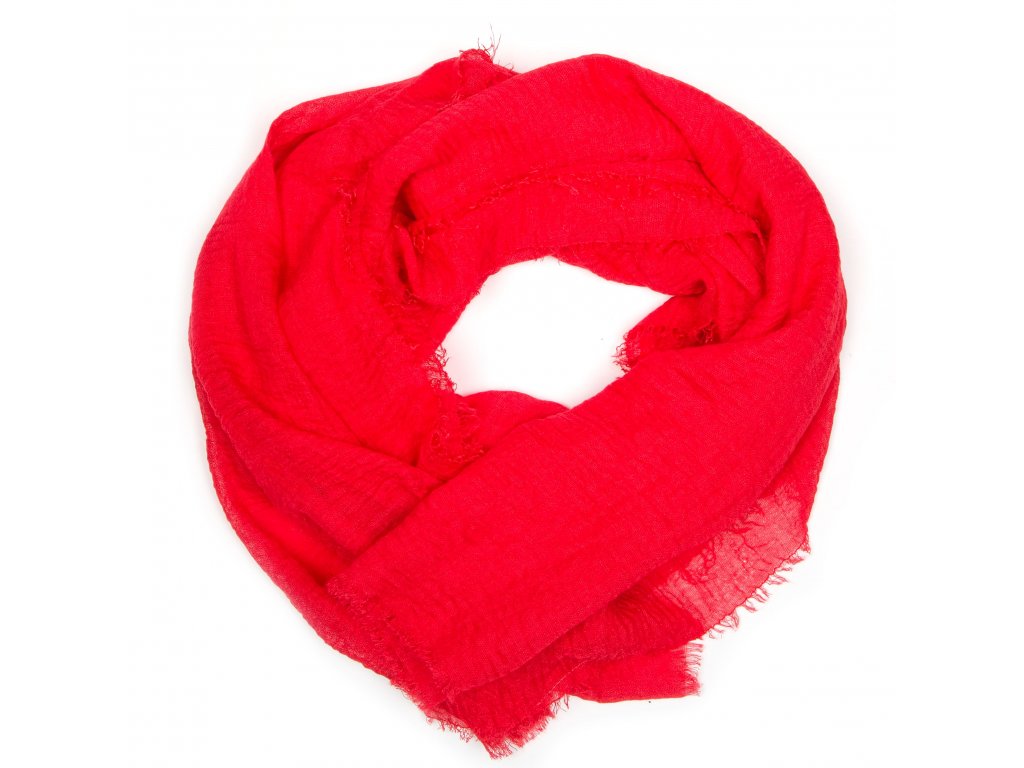 Dámský šátek Debby červený