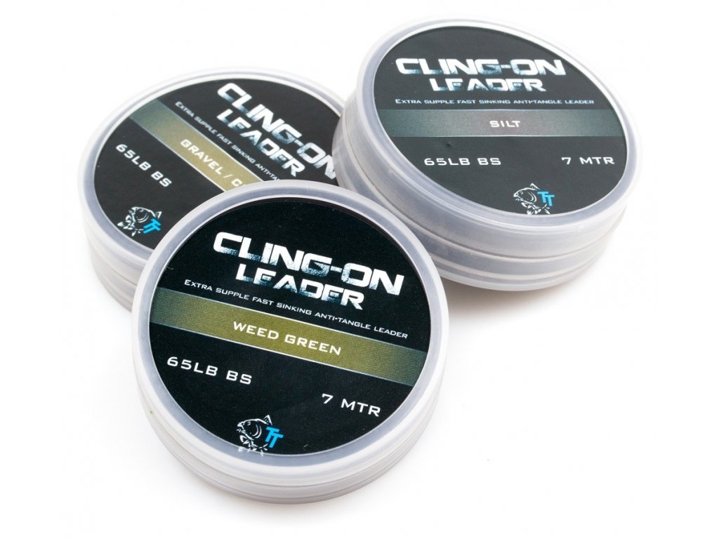 CLING-ON LEADER 65lb (WEED) 7mtr