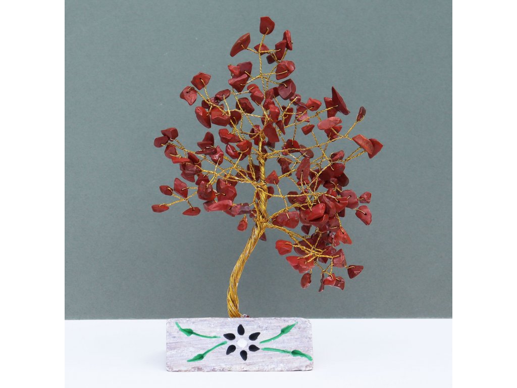 stromcek stastia cerveny jaspis 160 kamienkov (2)