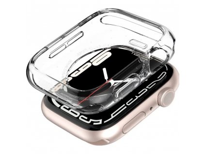 Spigen Ultra Hybrid obal na - Apple Watch 4 / 5 / 6 / 7 / SE / 8 (44 mm / 45 mm) - Krištáľovo číre