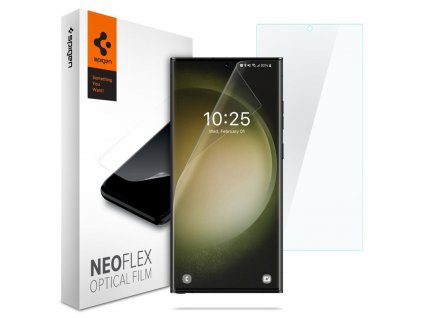 Spigen Neo Flex (2 balenia) ochranná fólia na - Samsung Galaxy S23 Ultra - Priehľadný
