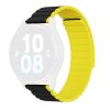 Dux Ducis LD Series remienok pre - Huawei Watch GT 2 (46mm)/GT 2 pre/GT 3 pre (46mm)/Ultimate, Xiaomi Watch S1 - Čierna / Žltá