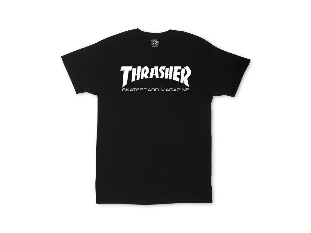 Thrasher tričko Skate MAG black