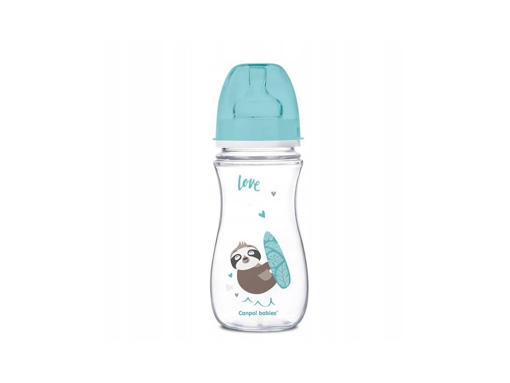 Kojenecké láhve Canpol Babies Easy Start - Exotic 240 ml