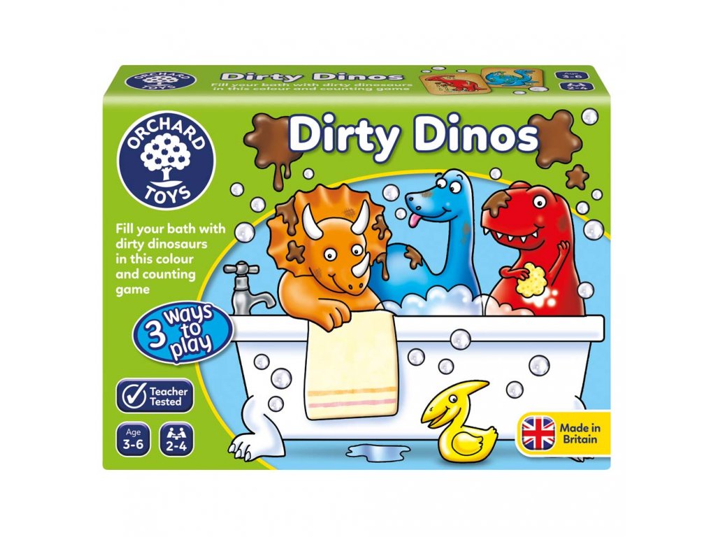Vzdělávací hra Dinosauři, do vany 1