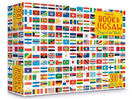 Flags of the world picture book and jigsaw